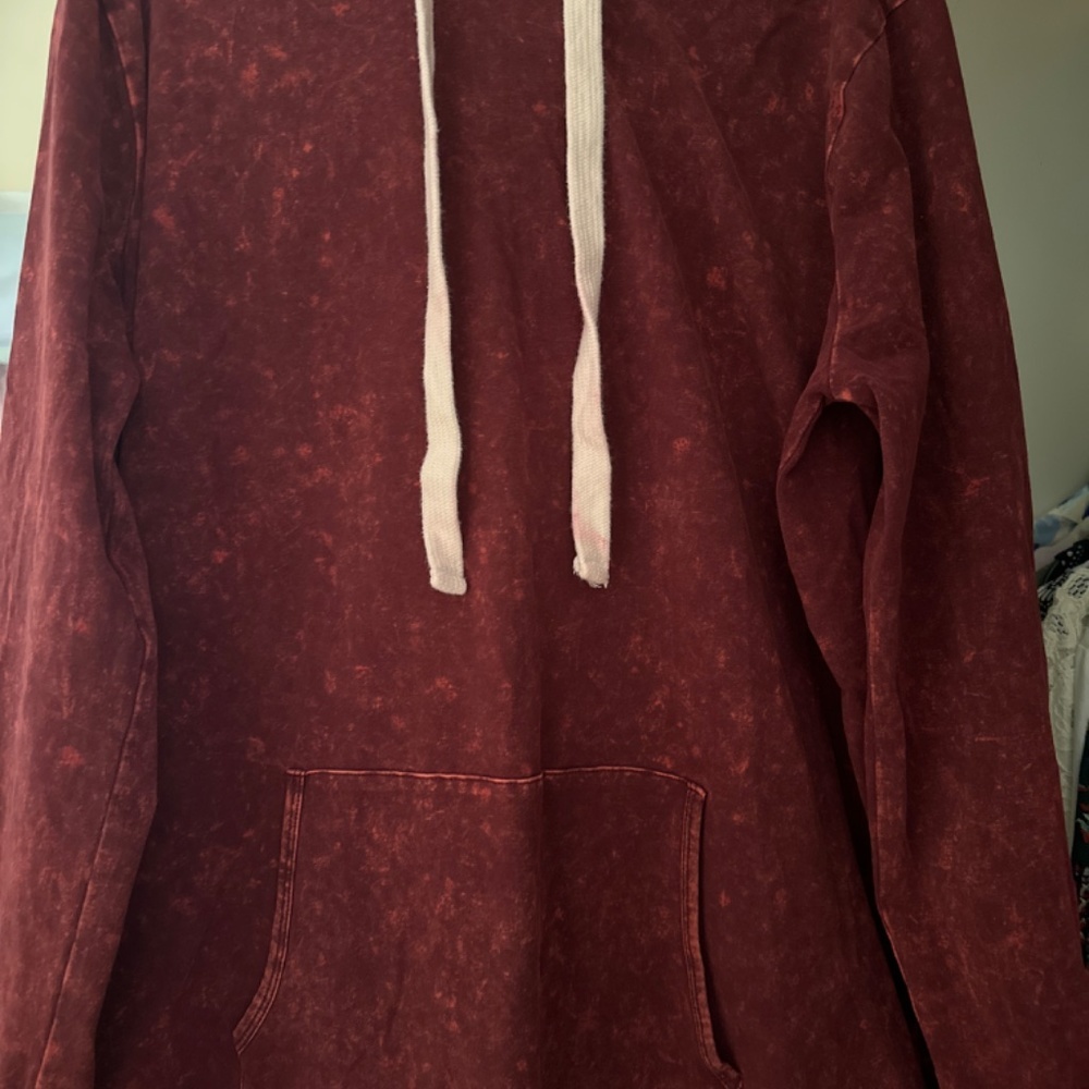 Zenana Mineral Wash Hoodie 1X Long sleeve - Picture 3 of 10